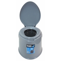 Toaleta portabila pentru camping,rulote 5L ,gri inchis VIVO, 259