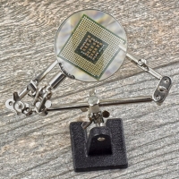 Lupa cu clesti si suport VIVO, QA1503-M