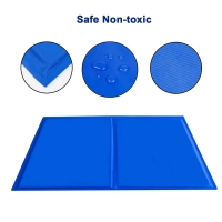 Patura termica cu gel pentru animale de companie, 45x60 cm, Cooling Pet Mat, 2254