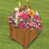 Jardiniera din lemn,30x30x38cm