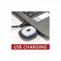 Caciula unisex cu LED reancarcabila, negru, marime universala, Vivo BB-HL166