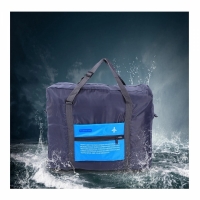 Geanta pliabila pentru calatorii, atasabila la valiza, rezistent la apa, albastru, 32L, Vivo EFG1219