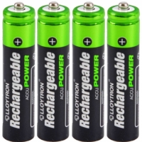 Baterii reancarcabile tip AA, 4 bucati, HR6/MN1500, capacitate 800mAh, Lloytron,B011