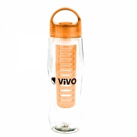 Sticla cu filtru pentru infuzii, portocaliu, 750 ml, Vivo,AA0249FA-orange