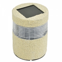 Lampa Solara cu LED tip Piatra, Solar Stone PE0524- Light Gold