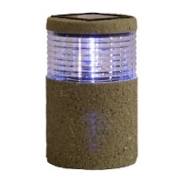 Lampa Solara cu LED tip Piatra, Solar Stone PE0524- Light Gold