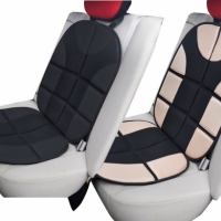 Husa pentru scaun auto, negru-crem, RG0102-Cream,  VIVO