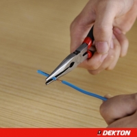 Dekton Set de scule 57 bucati, chei, surubelnite, cleste, burghiu, ferastrau DT65246