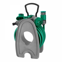 Furtun de gradina cu suport, 10M, verde, Green Habitats, GH003