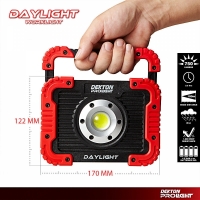 Lampa de lucru rezistenta la apa,LED COB, 450lm, 100 Metri, Dekton, DT50703