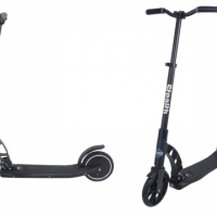 Trotineta electrica pentru adulti, pliabila, 18 km/h, negru,  ISCOOT Stealth M700