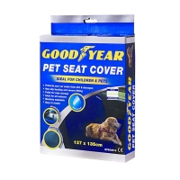 Husa auto de protectie si transport animale, 137 x 135 cm albastru, GY904519