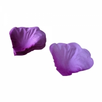 Petale trandafiri artificiale 100 bucati, Mov inchis