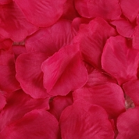 Petale trandafiri artificiale 100 bucati, Roz aprins