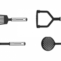 Set 38 ustensile de bucatarie, HCK2520, Vivo