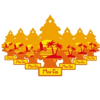 Odorizant auto Little Trees, aroma Mai-Tai