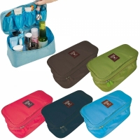 Geanta pentru organizarea bagajului VIVO, Maro 27.5x14x12.5cm, EJ1255