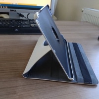 Husa Apple iPad rotire 360 °, ALB,  VIVO