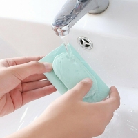 Suport de perete pentru telefonul mobil sau diverse obiecte mici, cu 4 carlige, Verde, EFG1315