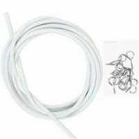 Cablu pentru draperii/perdelute 4M cu carlige, RY2310