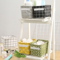 Cutie depozitare textila, organizator universal pliabil Vivo, Galben, VIVO040