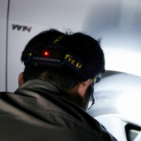 Lanterna de Cap cu 5 LED-uri reincarcabila Goodyear GY900937
