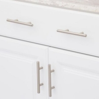 Maner din otel inoxidabil pentru mobilier, 54 cm, finisaj crom, HYF-A176, Vivo