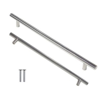 Maner din otel inoxidabil pentru mobilier, 43.7 cm, finisaj crom, Vivo, HYF-A176-43.7CM