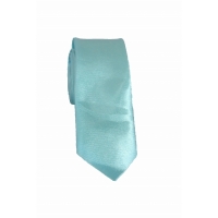 Cravata cu aspect matasos, ocean blue, 155 x 5 cm, Vivo, CRV1