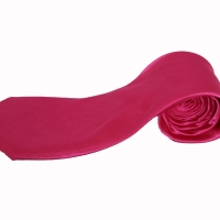 Cravata cu aspect matasos, roz inchis, 157 x 9 cm, CRV2, Vivo