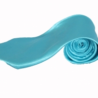 Cravata cu aspect matasos, ocean blue, 157 x 9 cm, CRV2, Vivo