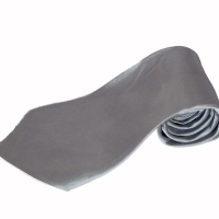 Cravata cu aspect matasos, gri deschis, 157 x 9 cm, CRV2, Vivo