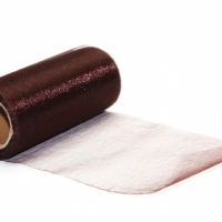Rola organza 24 cm x 24.5 m, Brown, OROLL