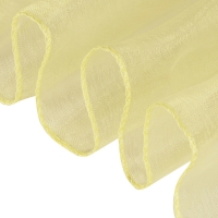 Fundita organza 25 bucati, 20 cm x 2.8 m, Yellow, OCHAIR