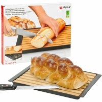 Tocator de bambus cu tava, Alpina, 2063538