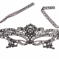 Masca dantela, neagra