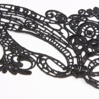 Masca dantela, neagra