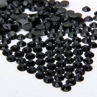 Set strasuri acrilice, 1mm, Black