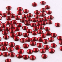 Set strasuri acrilice, 1mm, Deep Red