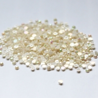 Set strasuri acrilice, 1mm, AB Ivory