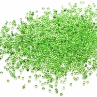 Strasuri acrilice, decoratiune, 2mm, Emerald Green