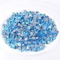 Strasuri acrilice, decoratiune, 4mm, 13 g, Light Blue, Vivo