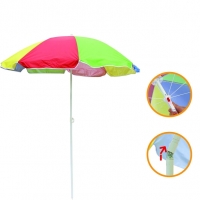 Umbrela de plaja, multicolor, articulatie pivotanta, My Garden, DGI4708