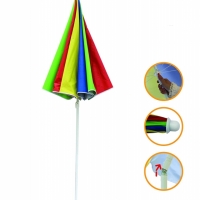 Umbrela de plaja, multicolor, articulatie pivotanta, My Garden, DGI4708