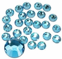 Pietre acrilice decorative, 5mm, 25 g, Light Blue