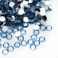 Pietre acrilice decorative, 5mm, 25 g, Light Blue