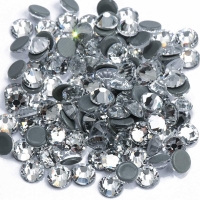 Pietre acrilice decorative, 5mm, 25 g, Clear, Vivo