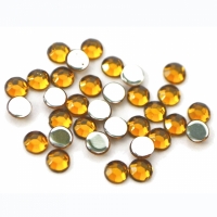 Pietre acrilice decorative, 5mm, 25 g, Gold, Vivo