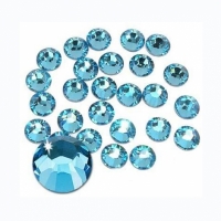 Pietre acrilice decorative, 6 mm, 35 g, Light Blue, Vivo
