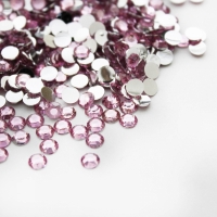 Pietre acrilice decorative, 6 mm, 35 g, Light Pink, Vivo